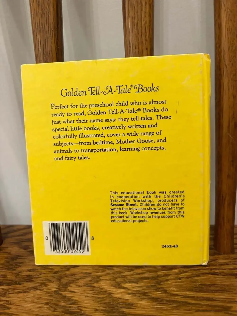 Ernies Telephone Call Sesame Street A Golden Tell-A-Tale Book